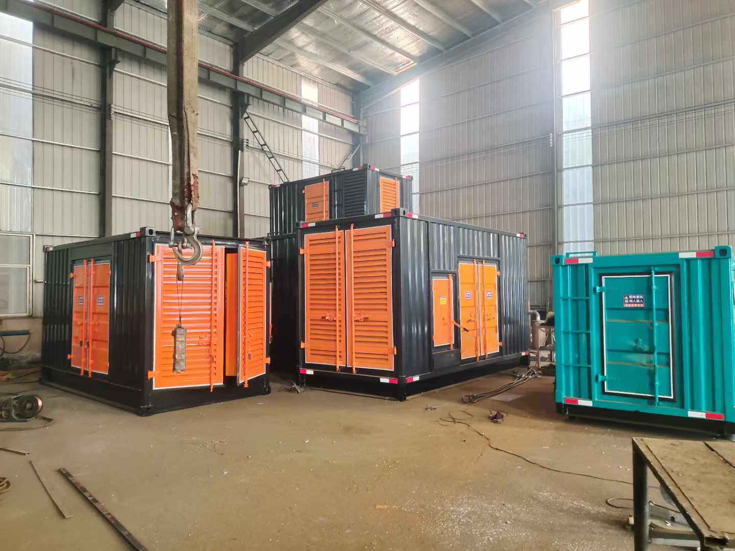 博湖500kw柴油发电机组可以带动多少功率设备？
